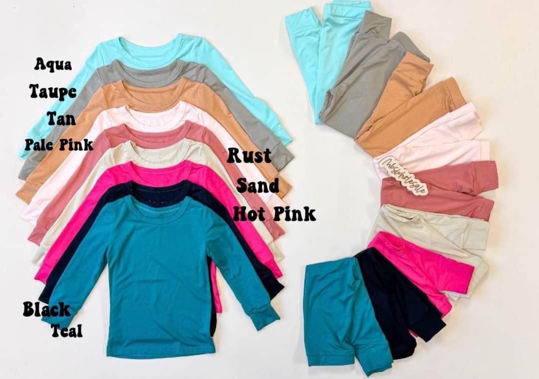 Bamboo Long Sleeve Two Piece PJ Set