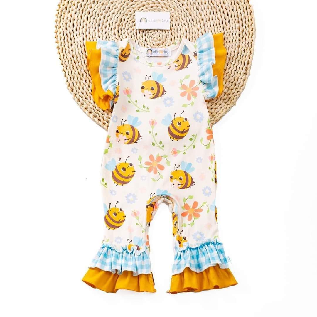 Bee Happy romper