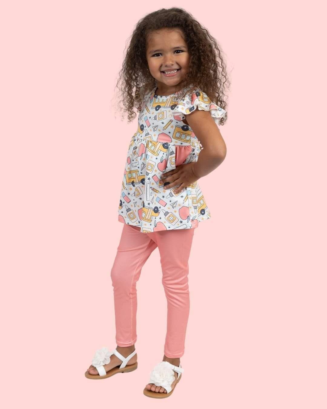 School Days Pants Set