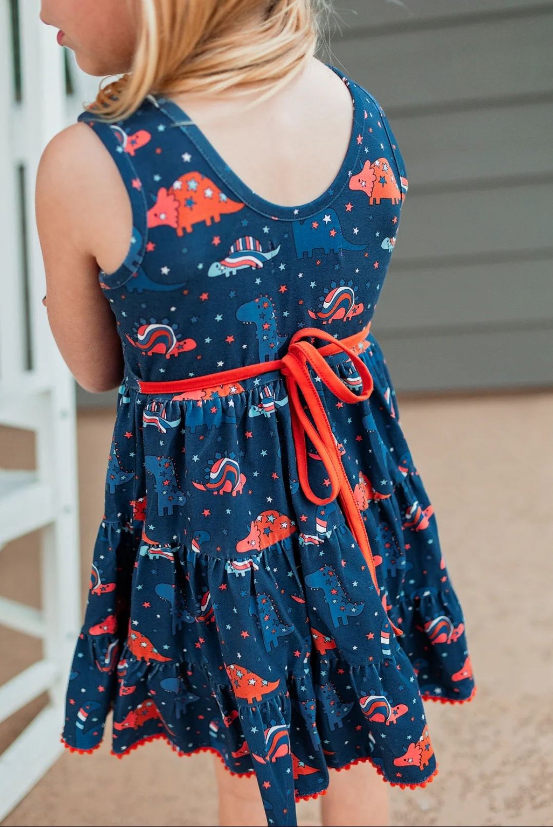 Patriotic Rex dress