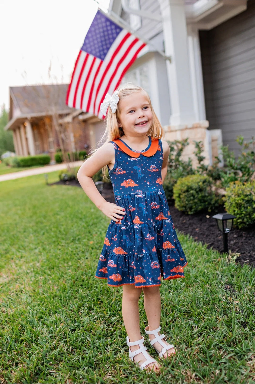 Patriotic Rex dress