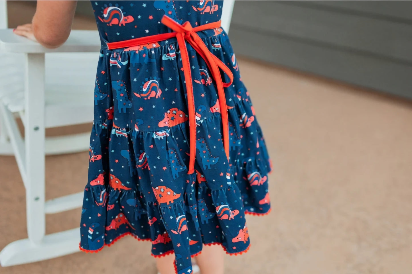 Patriotic Rex dress