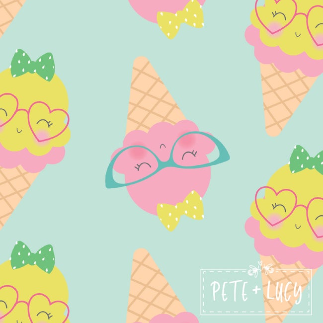 Ice Cream Fun capri set