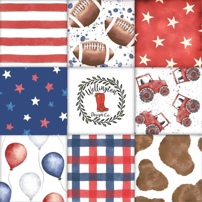 Patriotic Patchwork tank top