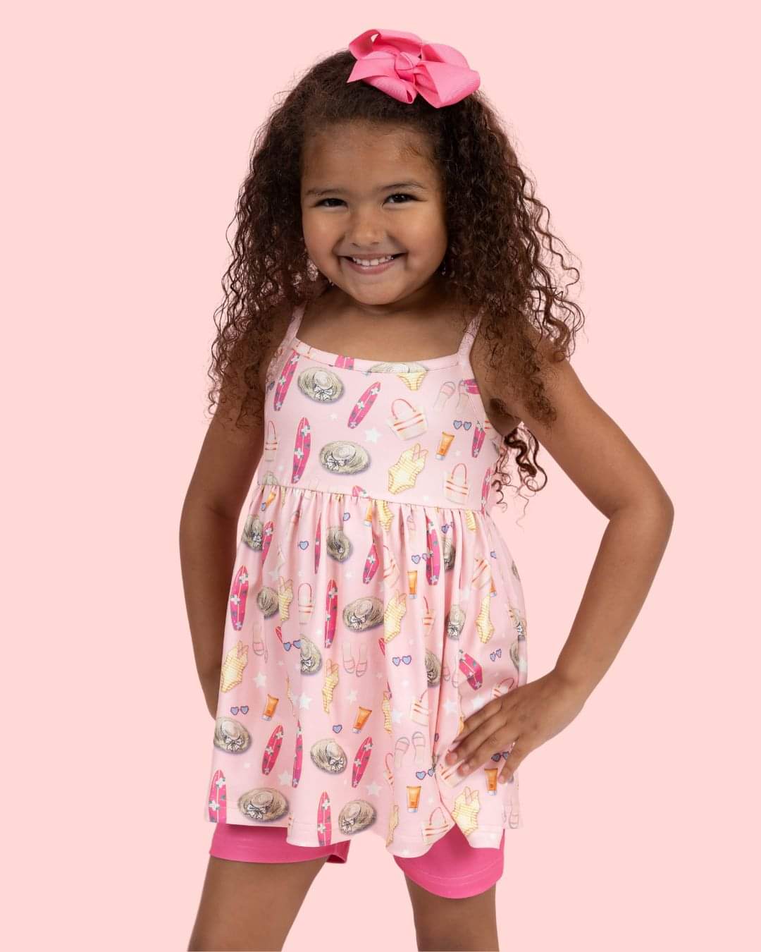 Miss Malibu shorts set
