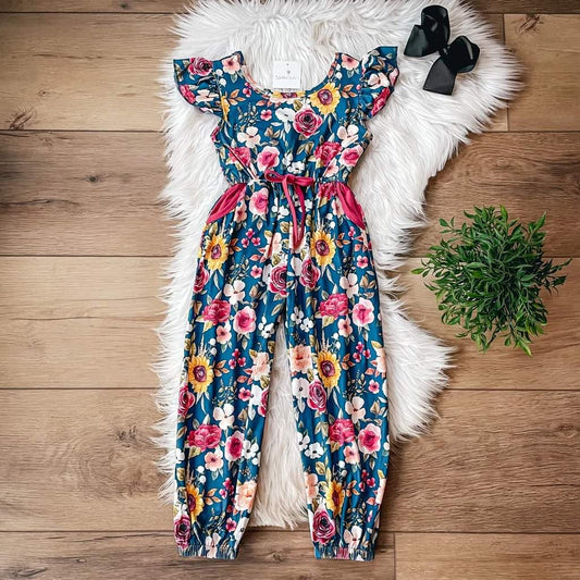 Fall Flowers jumpsuit