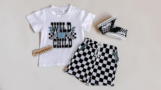 Wild Child shorts set