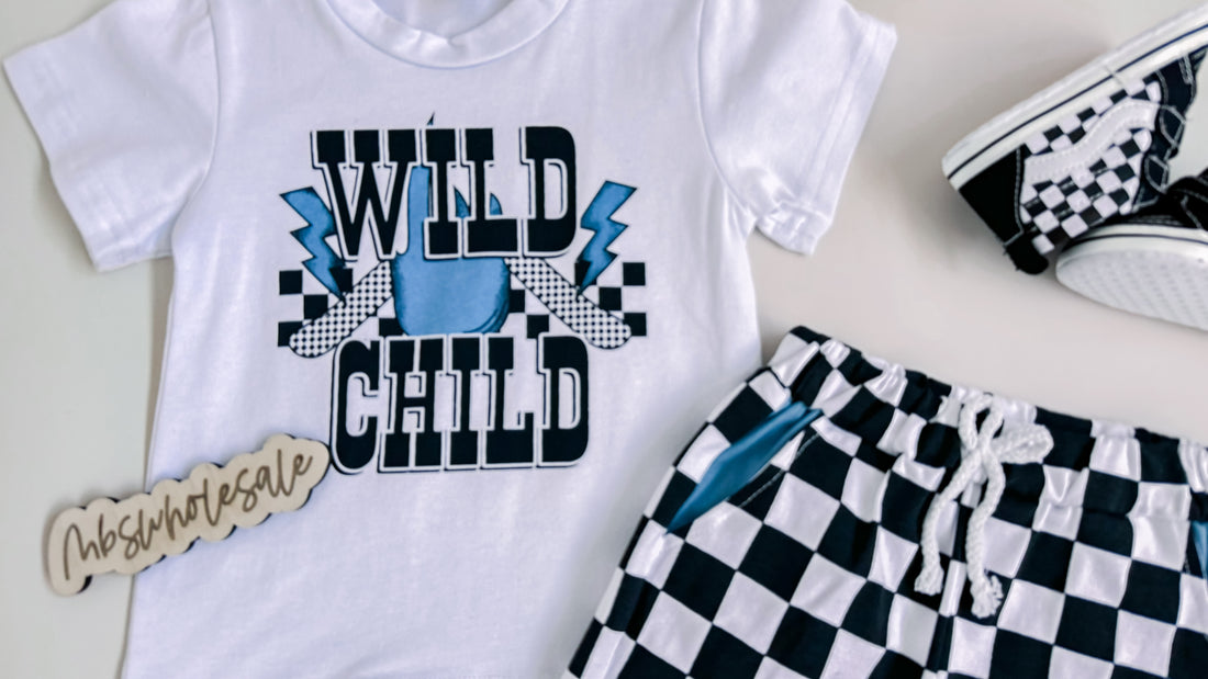 Wild Child shorts set