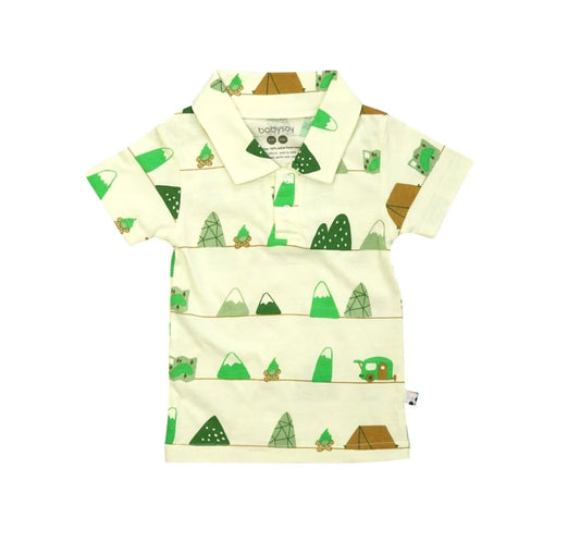 Mountain polo tee