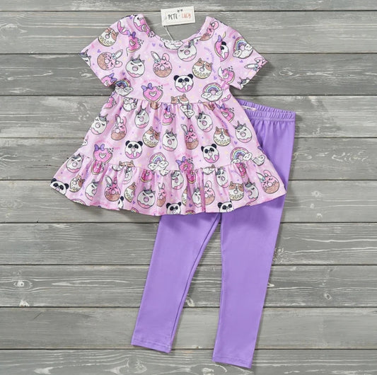 Donut Worry, Be Happy pants set