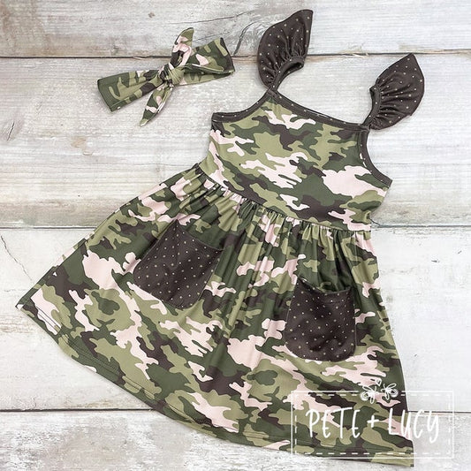 Camo Cuties dress