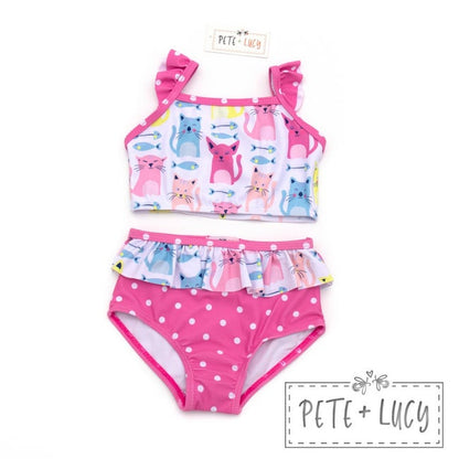 I Love Cats 2 Piece Swimsuit