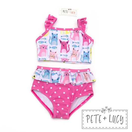 I Love Cats 2 Piece Swimsuit